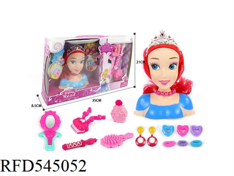 HALF PRINCESS MAKEUP HEAD