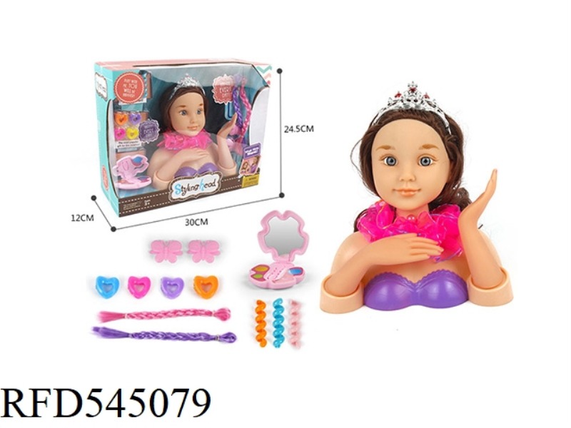 HALF DOLL MAKEUP HEAD