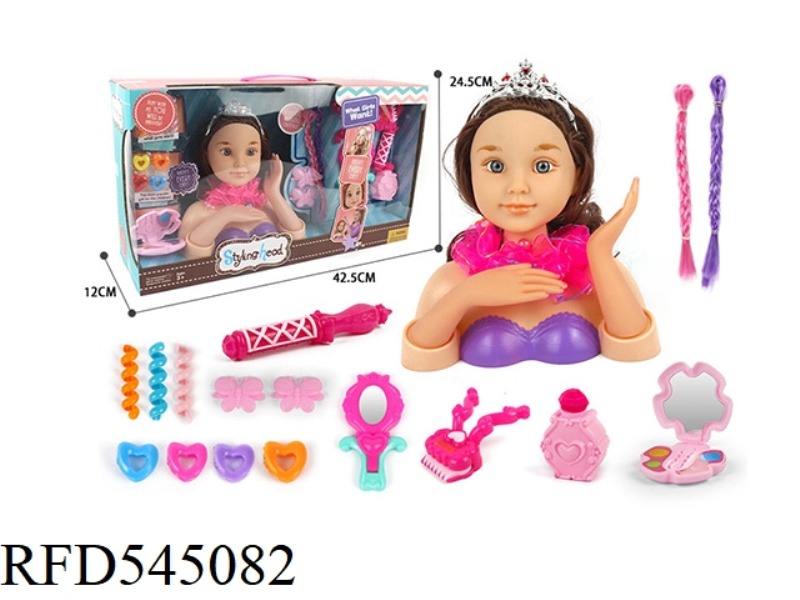 HALF DOLL MAKEUP HEAD