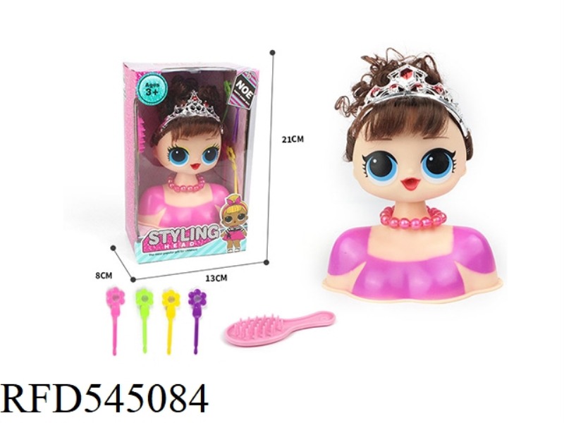 HALF SURPRISE DOLL MAKEUP HEAD