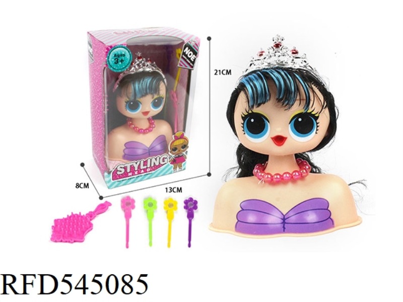 HALF SURPRISE DOLL MAKEUP HEAD