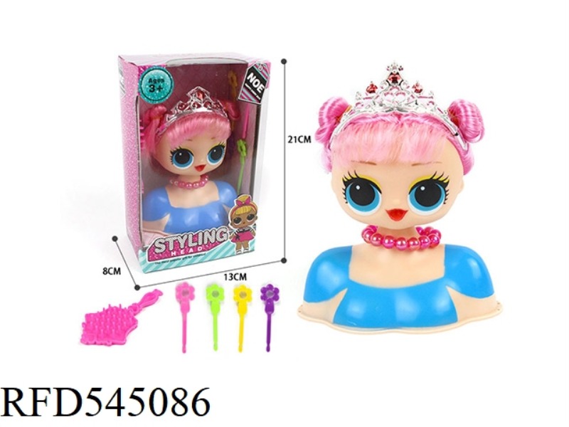 HALF SURPRISE DOLL MAKEUP HEAD