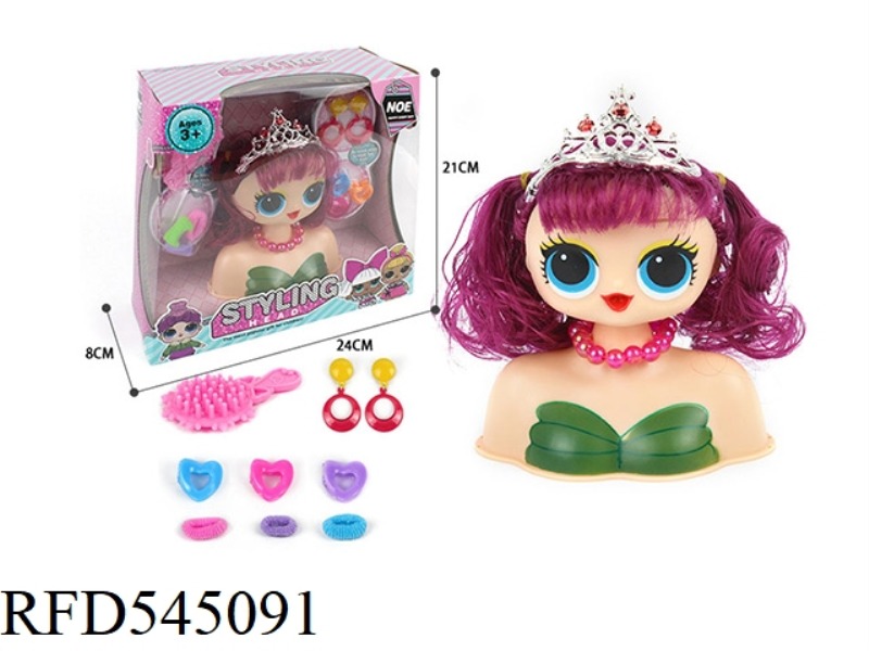 HALF SURPRISE DOLL MAKEUP HEAD