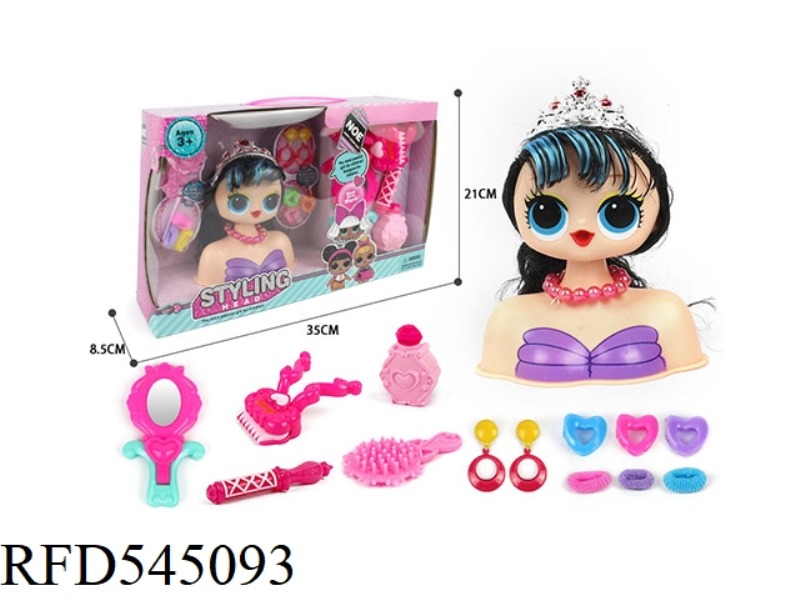 HALF SURPRISE DOLL MAKEUP HEAD