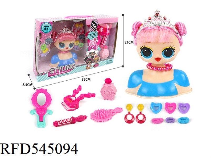 HALF SURPRISE DOLL MAKEUP HEAD