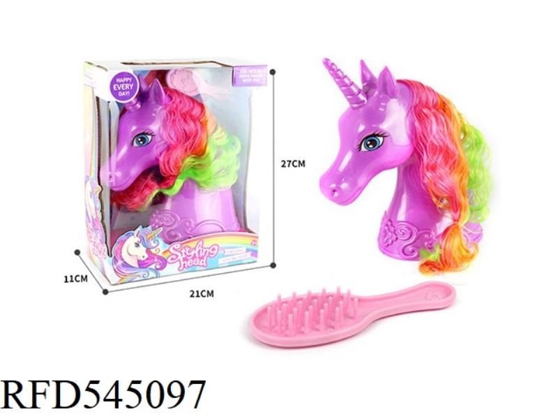 UNICORN MAKEUP HEAD