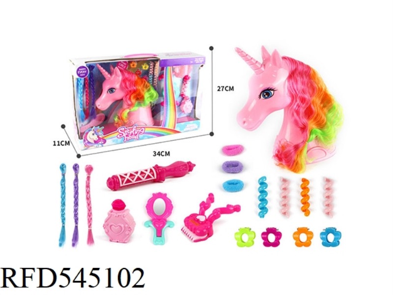 UNICORN MAKEUP HEAD