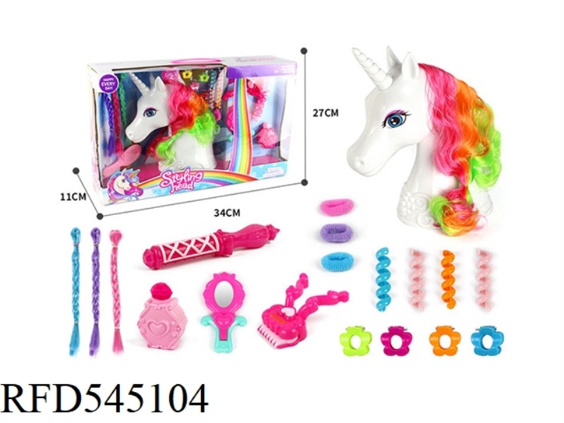 UNICORN MAKEUP HEAD