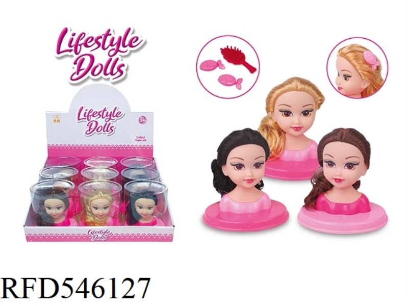 HAIR STYLIST 3 COLORS 9PCS