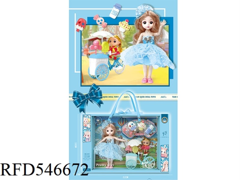 DOLL ICE CREAM TRUCK SET