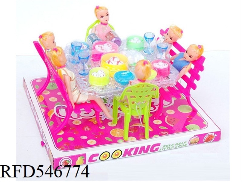6 BEAUTY TABLE SET COMBINATION
