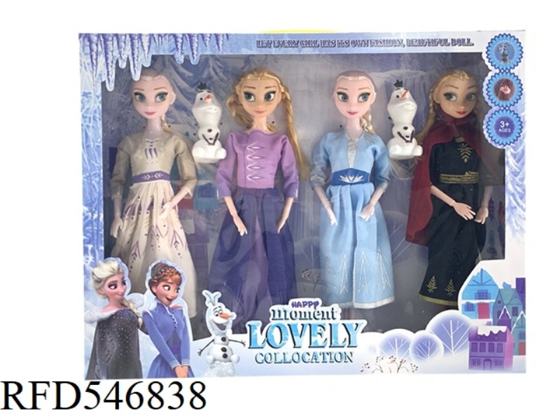 11-INCH, NINE-JOINTED ICE DOLL