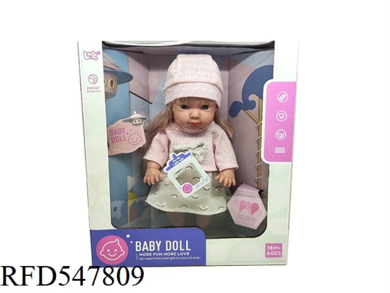 12 INCH 12 TONE DOLL