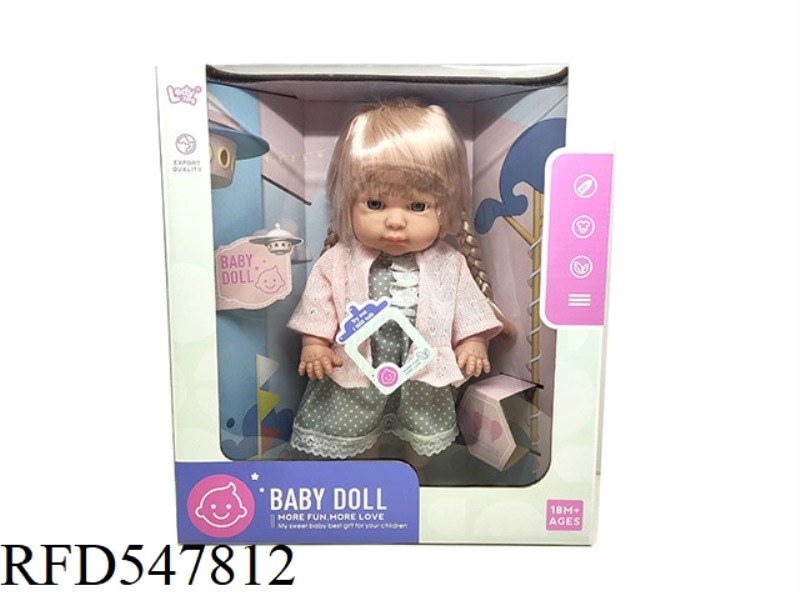 12 INCH 12 TONE DOLL