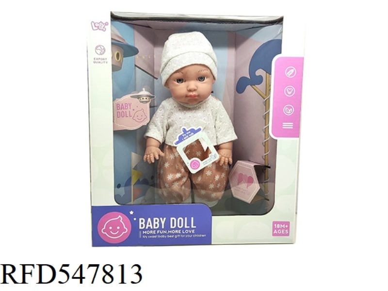 12 INCH 12 TONE DOLL