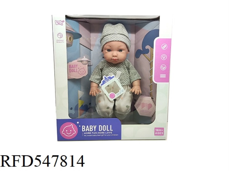 12 INCH 12 TONE DOLL