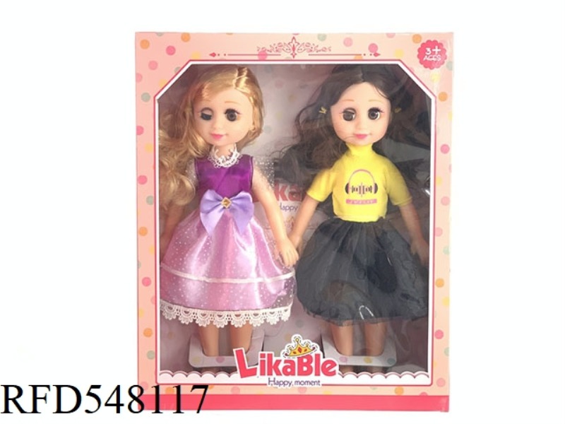 14-INCH WINKING FASHION MUSIC BARBIE FAT BOY DOLL PRINCESS DOUBLE