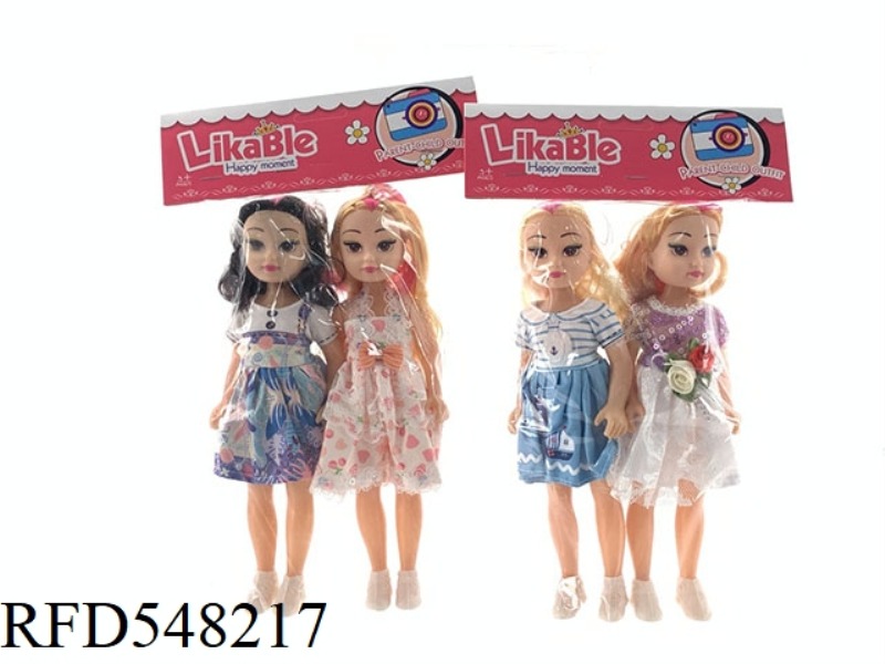 9 INCH BARBIE FAT BABY DOLL PRINCESS SISTERS DOUBLE SUIT