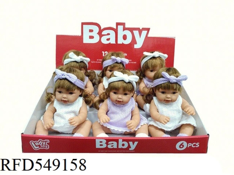 12 INCH WHOLE POND 12 SOUND FEMALE DOLL 6
