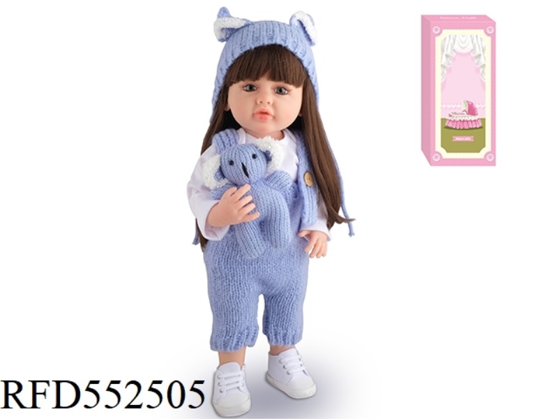 55CM REBORN DOLL SOFT GLUE HIGH SIMULATION BABY DOLL