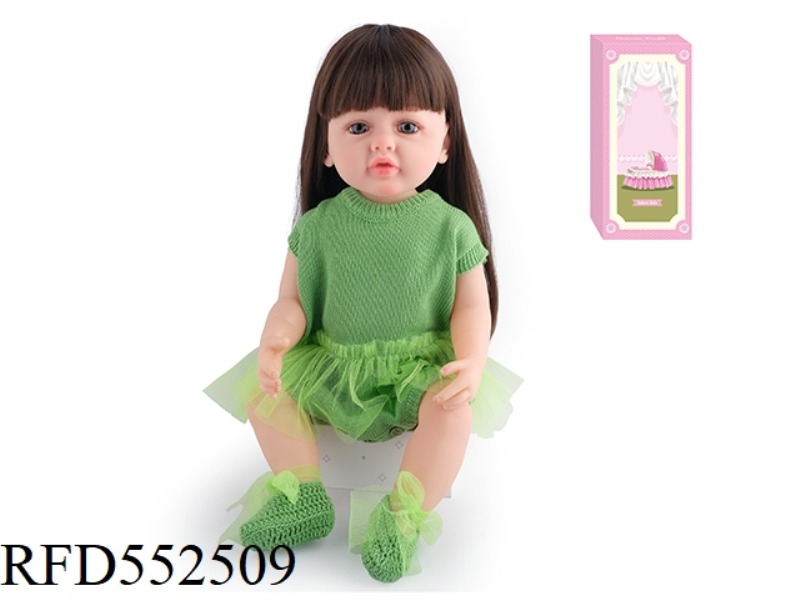 55CM REBORN DOLL SOFT GLUE HIGH SIMULATION BABY DOLL