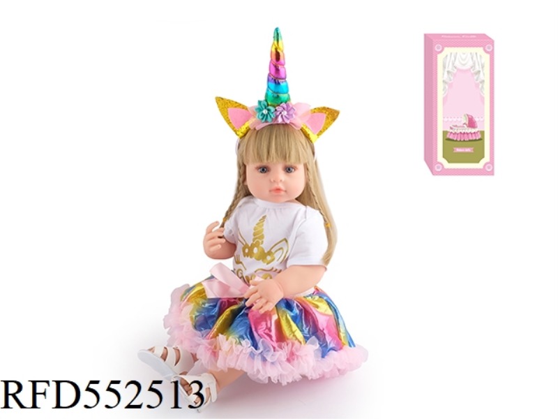 55CM REBORN DOLL SOFT GLUE HIGH SIMULATION BABY DOLL