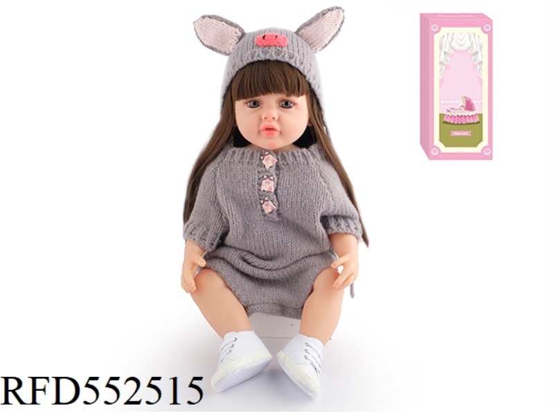 55CM REBORN DOLL SOFT GLUE HIGH SIMULATION BABY DOLL