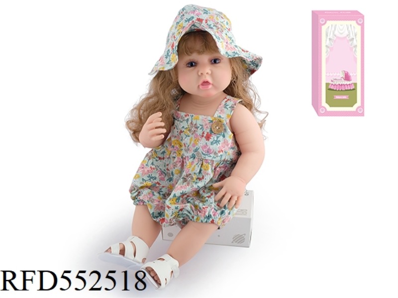 55CM REBORN DOLL SOFT GLUE HIGH SIMULATION BABY DOLL
