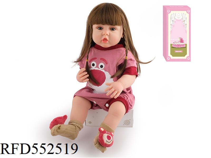 55CM REBORN DOLL SOFT GLUE HIGH SIMULATION BABY DOLL