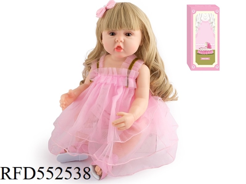 55CM REBORN DOLL SOFT PLASTIC HIGH SIMULATION BABY DOLL