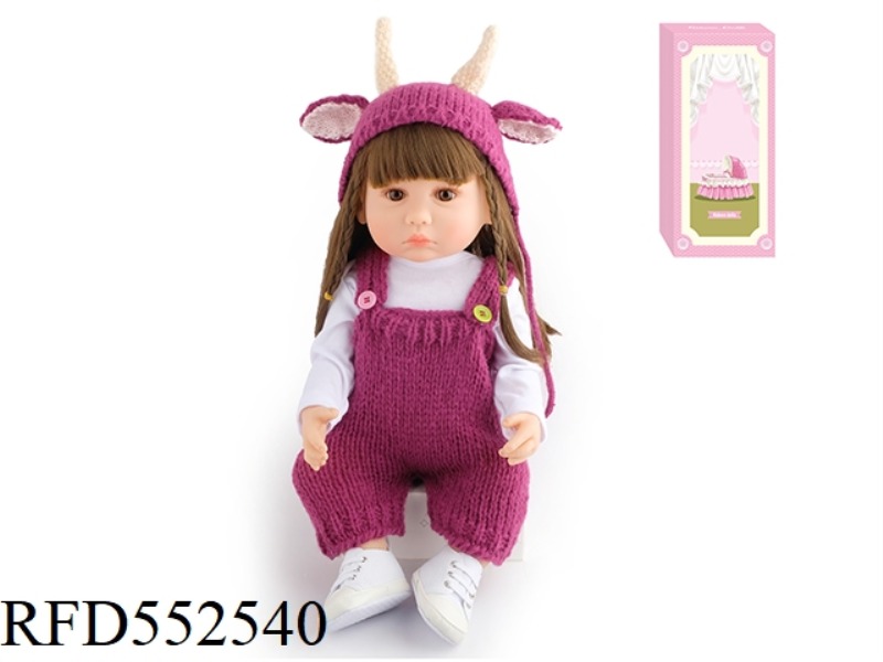 55CM REBORN DOLL SOFT PLASTIC HIGH SIMULATION BABY DOLL