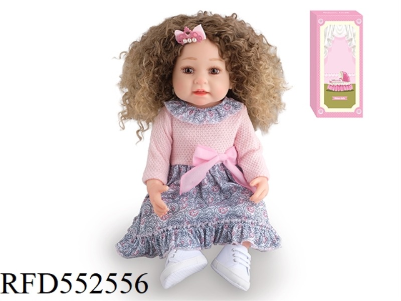 55CM REBORN DOLL SOFT PLASTIC HIGH SIMULATION BABY DOLL
