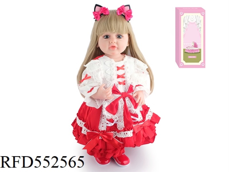 55CM REBORN DOLL SOFT PLASTIC HIGH SIMULATION BABY DOLL