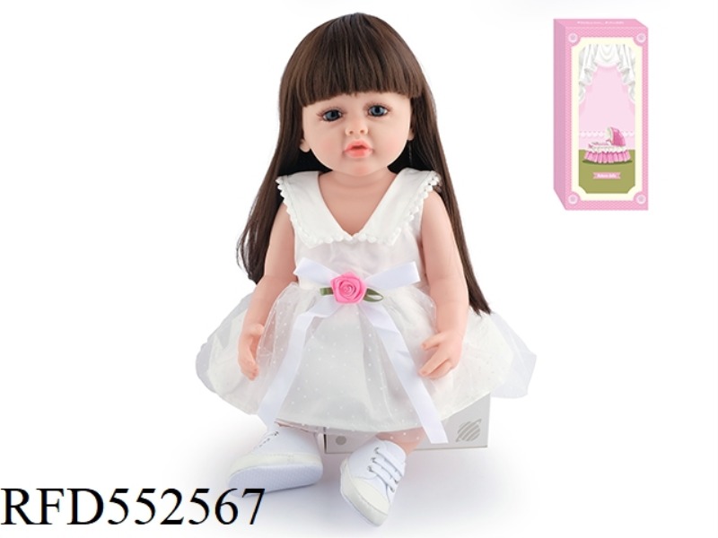 55CM REBORN DOLL SOFT PLASTIC HIGH SIMULATION BABY DOLL
