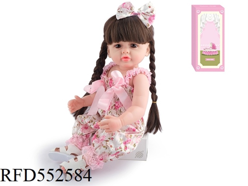 55CM REBORN DOLL SOFT PLASTIC HIGH SIMULATION BABY DOLL
