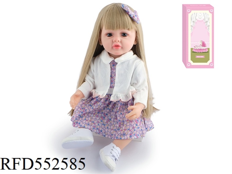 55CM REBORN DOLL SOFT PLASTIC HIGH SIMULATION BABY DOLL