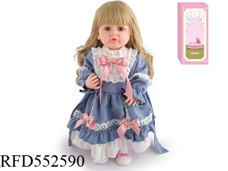 55CM REBORN DOLL SOFT PLASTIC HIGH SIMULATION BABY DOLL