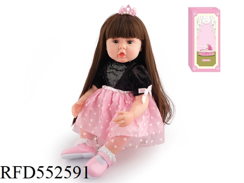 55CM REBORN DOLL SOFT PLASTIC HIGH SIMULATION BABY DOLL
