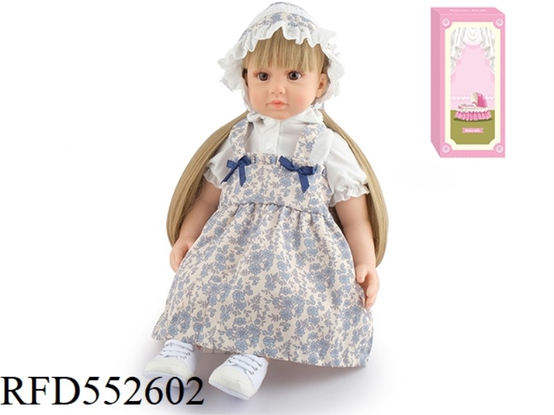 60CM REBORN DOLL SOFT PLASTIC HIGH SIMULATION BABY DOLL