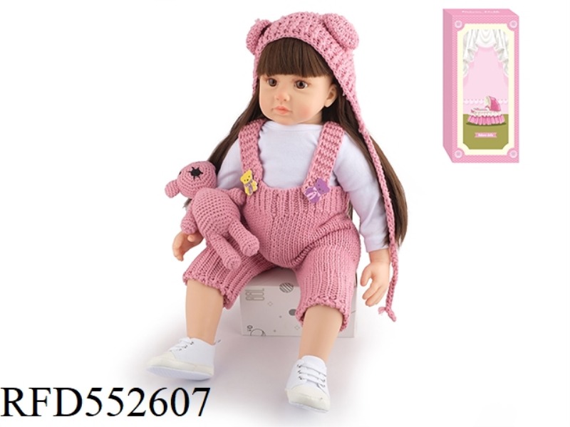 60CM REBORN DOLL SOFT GLUE HIGH SIMULATION BABY DOLL