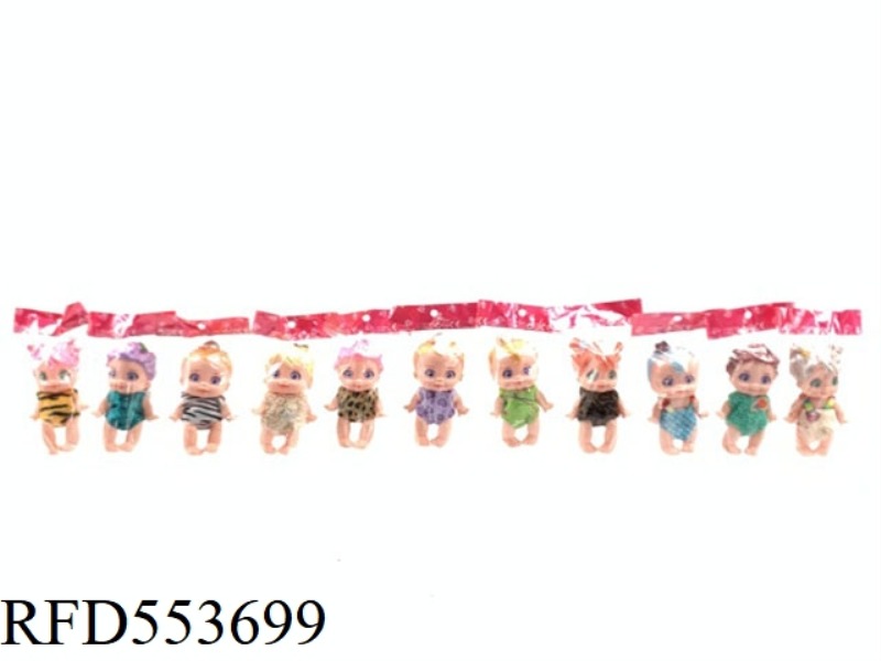 5 INCH VINYL BIG COLOR DOLLS WEAR INDIVIDUAL CLOTHES