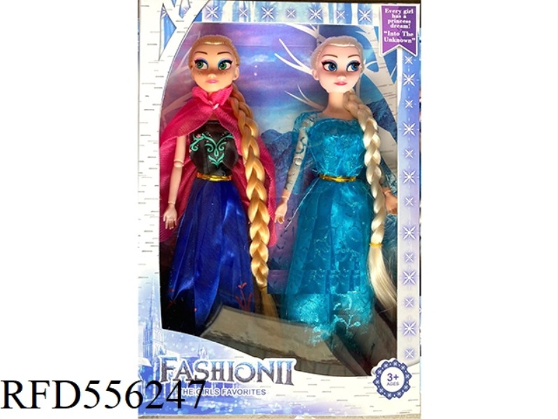 11-INCH NINE-KNUCKLE ICE AND SNOW BRAID SISTERS