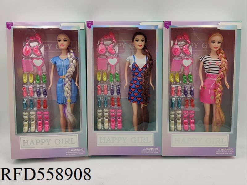 11-INCH BODY BARBIE + BLISTER THREE MIXED