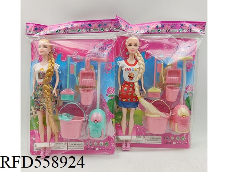 11-INCH BODY BARBIE + BLISTER 2 MIXED