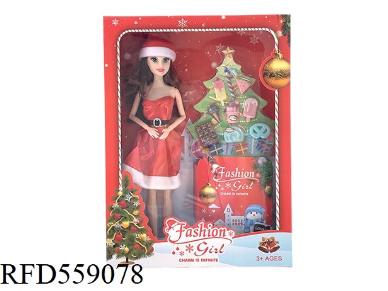 11.5 INCH FULL-BODY CHRISTMAS COLLECTION BARBIE