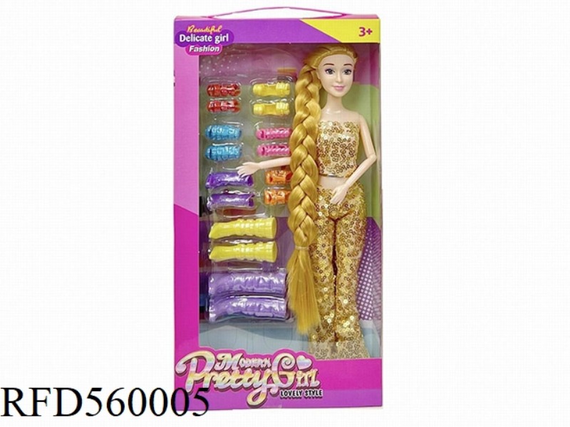 11-INCH 11-JOINT NEW BEAD SET BARBIE DOLL