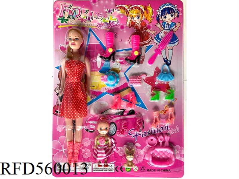 BARBIE WITH AN 11-INCH SKIRT