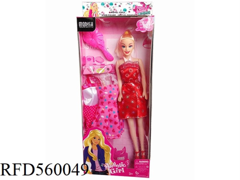 11.5 INCH SLIM BODY FASHION BARBIE ACCESSORIES