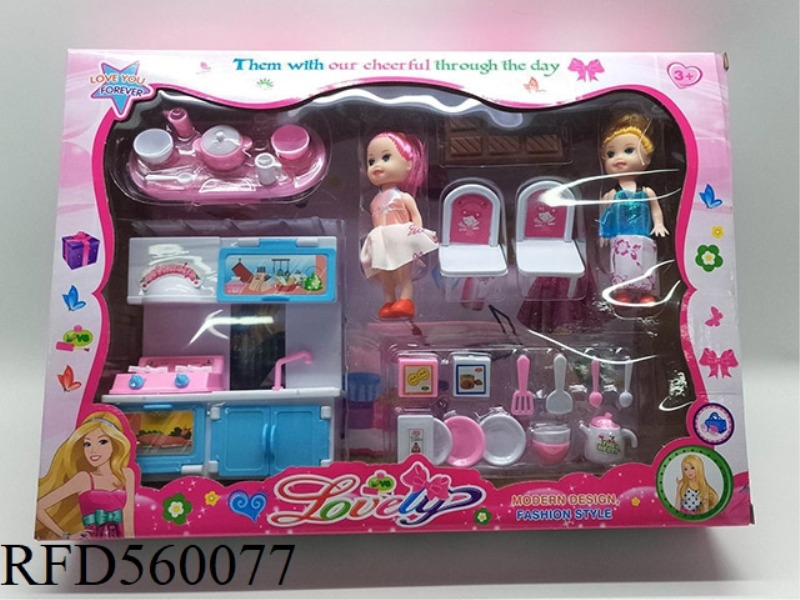 BARBIE BIG TABLETOP
