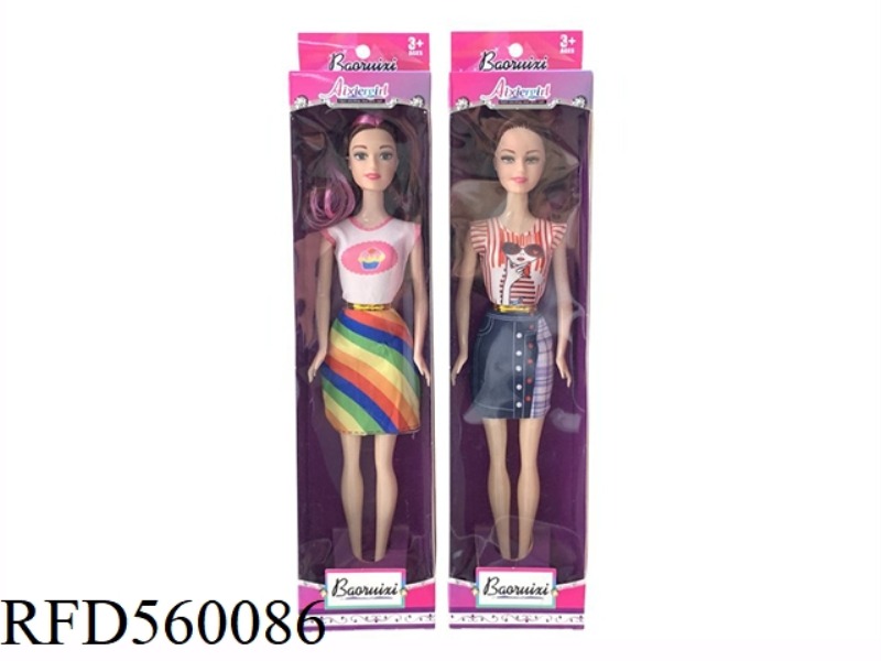 ELEVEN INCH SOLID BARBIE DOLL